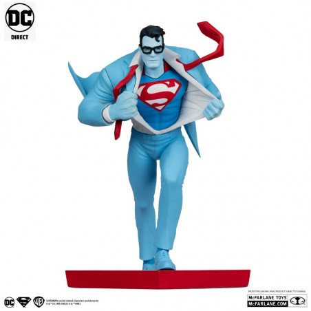 DC DIRECT SUPERMAN RED AND BLUE BY CLAYTON HENRY RESIN STATUE FIGURE