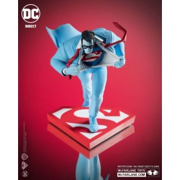 MC FARLANE DC DIRECT SUPERMAN RED AND BLUE BY CLAYTON HENRY RESIN STATUE FIGURE