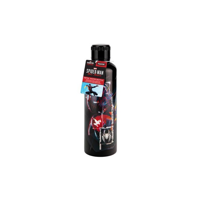 PALADONE PRODUCTS SPIDER-MAN MILES MORALES METALLIC WATER BOTTLE