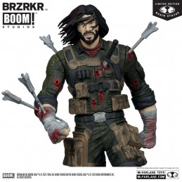 MC FARLANE BRZRKR B RESIN STATUE FIGURE