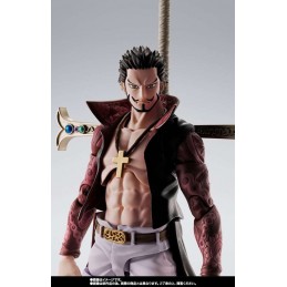 BANDAI ONE PIECE DRAKUL MIHAWK HAWKEYE VERSION S.H. FIGUARTS SERIES PVC ACTION FIGURE
