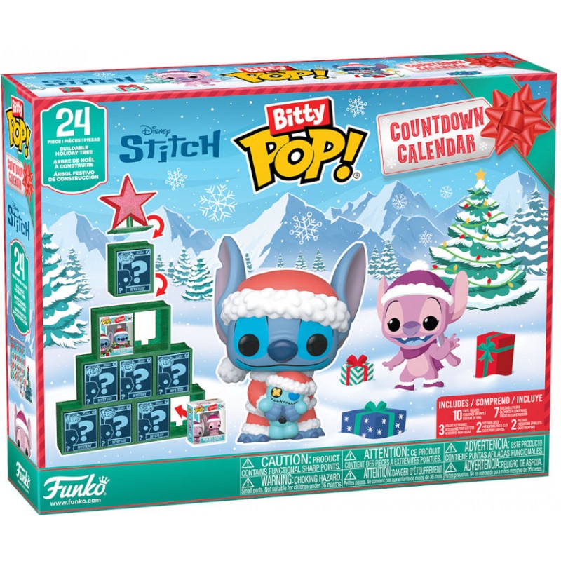 FUNKO BITTY POP! DISNEY STITCH 24 DAYS COUNTDOWN CALENDARIO FUNKO