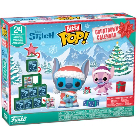 FUNKO BITTY POP! DISNEY STITCH 24 DAYS COUNTDOWN CALENDAR