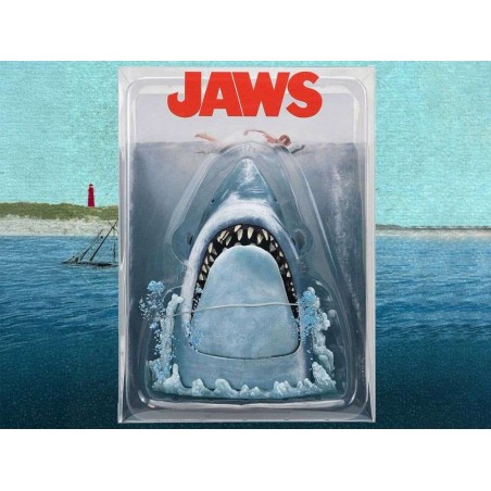 JAWS 50TH ANNIVERSARY POSTER SERIES DISPLAY FIGURE