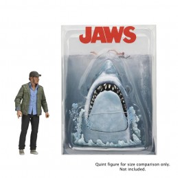 JAWS LO SQUALO 50TH ANNIVERSARY POSTER SERIES DISPLAY FIGURE NECA