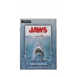 JAWS LO SQUALO 50TH ANNIVERSARY POSTER SERIES DISPLAY FIGURE NECA