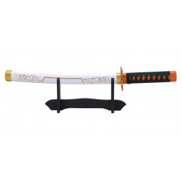 DEMON SLAYER SHINOBU KOCHO MINI KATANA IN BAMBOO REPLICA 45CM
