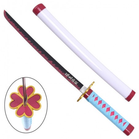DEMON SLAYER MITSURI KANROJI MINI BAMBOO KATANA REPLICA 45CM