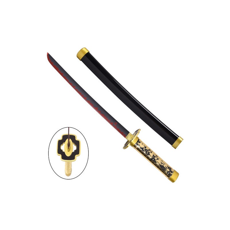 DEMON SLAYER TSUGIKUNI YORIICHI MINI BAMBOO KATANA REPLICA 45CM