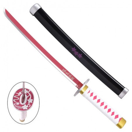 DEMON SLAYER KANAO TSUYURI MINI KATANA IN BAMBOO REPLICA 45CM