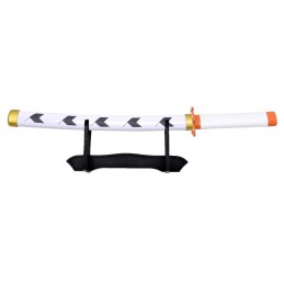 DEMON SLAYER KYOJURO RENGOKU MINI KATANA IN BAMBOO REPLICA 45CM