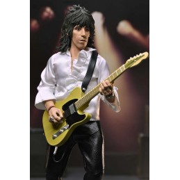 THE ROLLING STONES KEITH RICHARDS 1975 CLOTHED ACTION FIGURE NECA