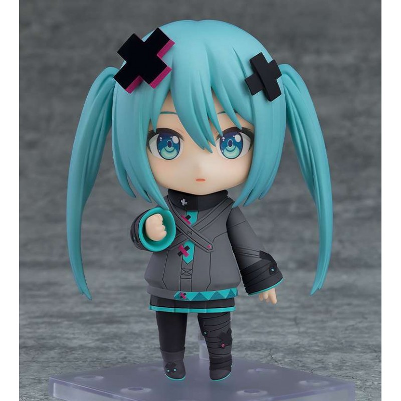 GOOD SMILE COMPANY HATSUNE MIKU SHUTTERED SEKAI VERSION NENDOROID PVC ACTION FIGURE GOOD SMILE COMPANY HATSUNE MIKU SHUTTERED SEKAI VERSION NENDOROID PVC ACTION FIGURE
