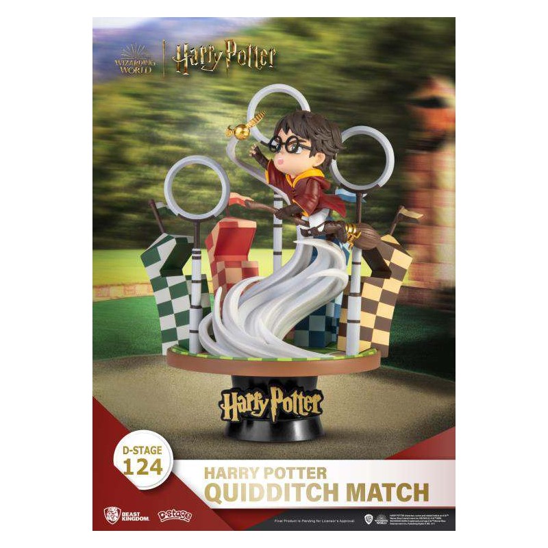 BEAST KINGDOM D-STAGE 124 HARRY POTTER QUIDDITCH MATCH DIORAMA STATUE FIGURE BEAST KINGDOM D-STAGE 124 HARRY POTTER QUIDDITCH MATCH DIORAMA STATUE FIGURE