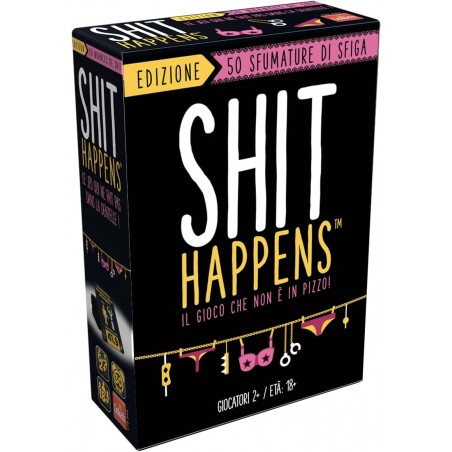 SHIT HAPPENS 50 SFUMATURE DI SFIGA GIOCO DA TAVOLO