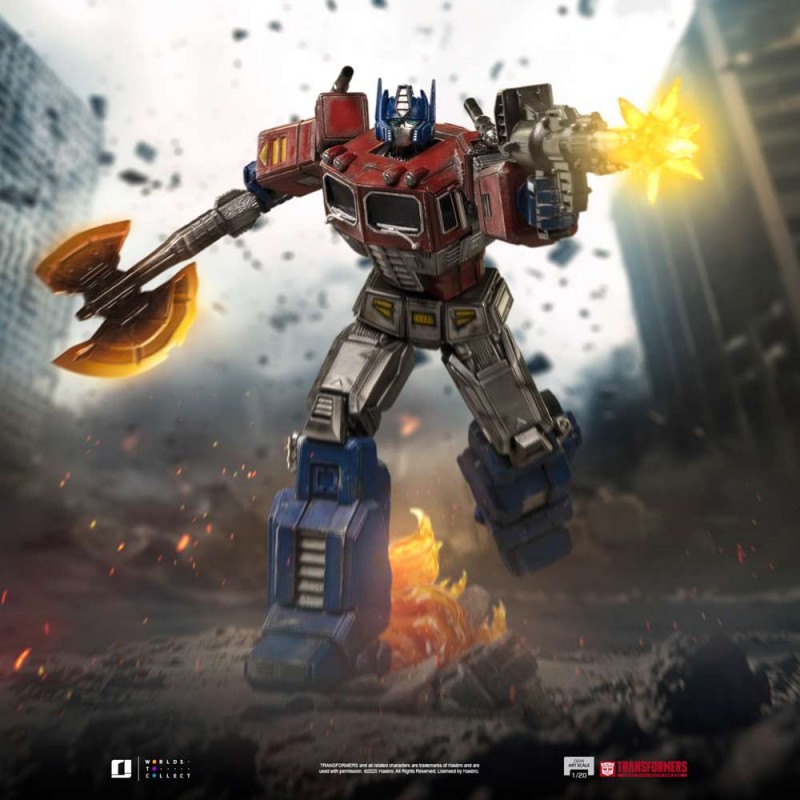 IRON STUDIOS TRANSFORMERS OPTIMUS PRIME DEMI ART SCALE 1/20 STATUE RESIN FIGURE IRON STUDIOS TRANSFORMERS OPTIMUS PRIME DEMI ART SCALE 1/20 STATUE RESIN FIGURE