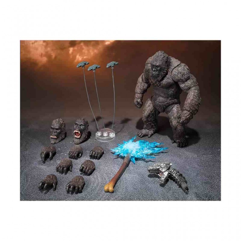 BANDAI GODZILLA VS KONG FINAL SDCC KONG S.H. MONSTERARTS FIGUARTS ACTION FIGURE