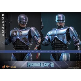 HOT TOYS ROBOCOP 2 MOVIE MASTERPIECE ROBOCOP DIECAST 1/6 30CM ACTION FIGURE