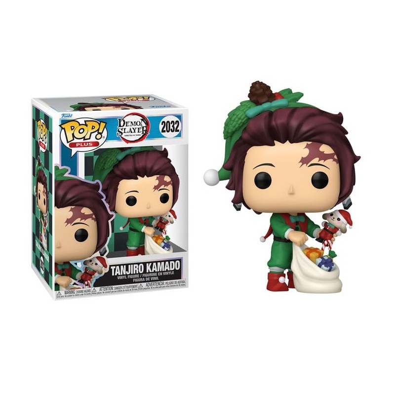 FUNKO FUNKO POP! PLUS DEMON SLAYER TANJIRO KAMADO HOLIDAY VER. BOBBLE HEAD FIGURE FUNKO FUNKO POP! PLUS DEMON SLAYER TANJIRO KAMADO HOLIDAY VER. BOBBLE HEAD FIGURE