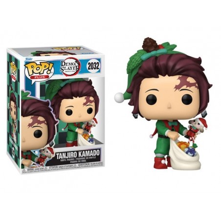 FUNKO POP! PLUS DEMON SLAYER TANJIRO KAMADO HOLIDAY VER. BOBBLE HEAD FIGURE