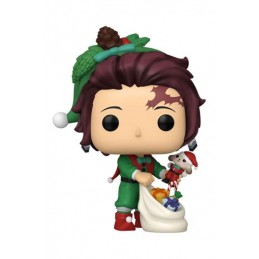 FUNKO FUNKO POP! PLUS DEMON SLAYER TANJIRO KAMADO HOLIDAY VER. BOBBLE HEAD FIGURE