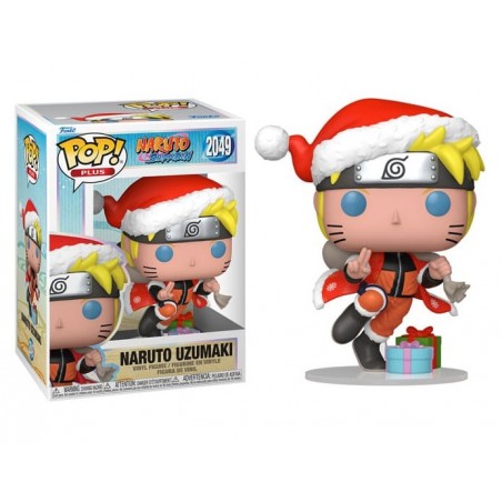 FUNKO POP! NARUTO SHIPPUDEN NARUTO UZUMAKI HOLIDAY BOBBLE HEAD FIGURE