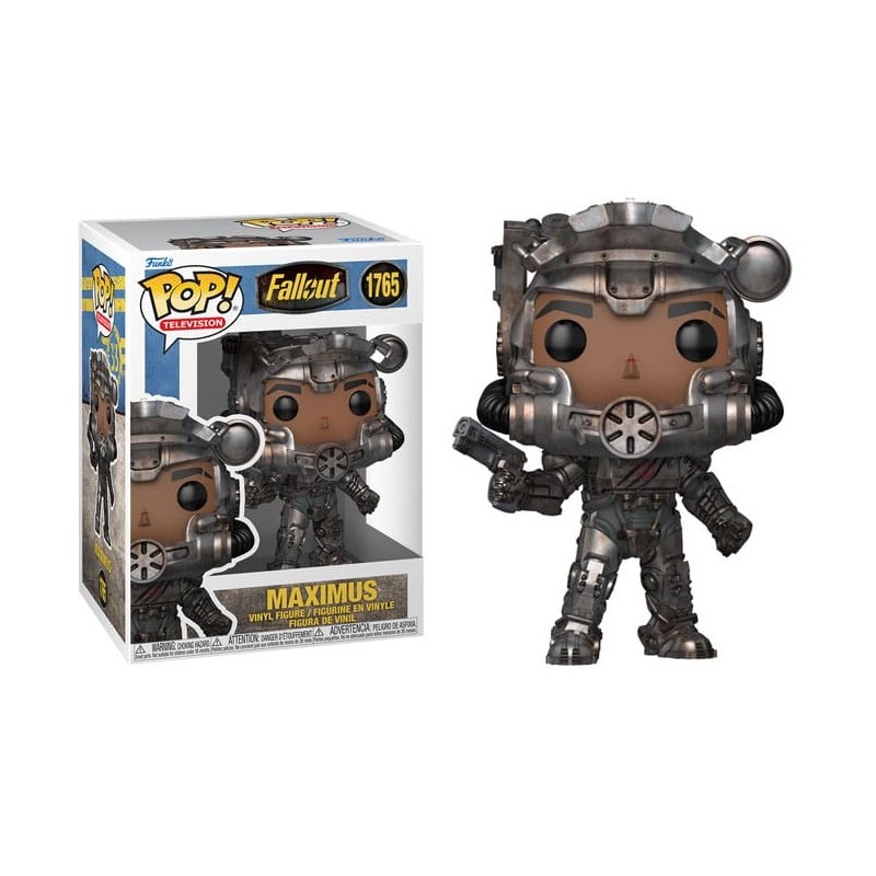 FUNKO FUNKO POP! TELEVISION FALLOUT MAXIMUS BOBBLE HEAD PVC FIGURE FUNKO FUNKO POP! TELEVISION FALLOUT MAXIMUS BOBBLE HEAD PVC FIGURE