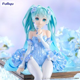 FURYU HATSUNE MIKU FLOWER FAIRY NEMOPHILA PAIL BLUE VER. NOODLE STOPPER FIGURE STATUE