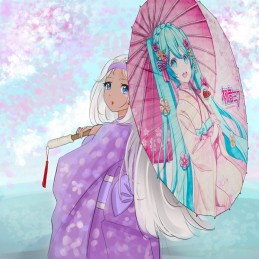 SAKAMI MERCHANDISE HATSUNE MIKU PAPER-PARASOL