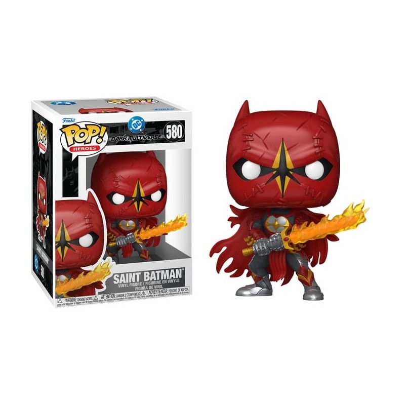 FUNKO POP! DARK MULTIVERSE SAINT BATMAN BOBBLE HEAD FIGURE FUNKO