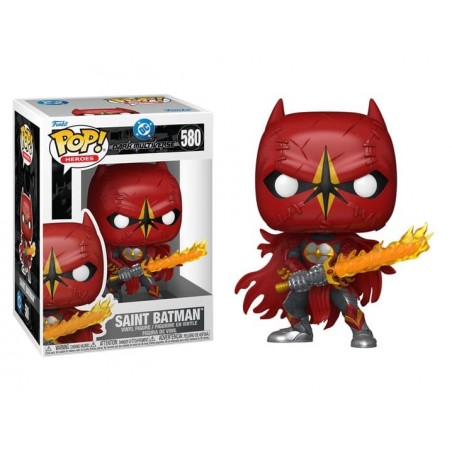 FUNKO POP! DARK MULTIVERSE SAINT BATMAN BOBBLE HEAD FIGURE