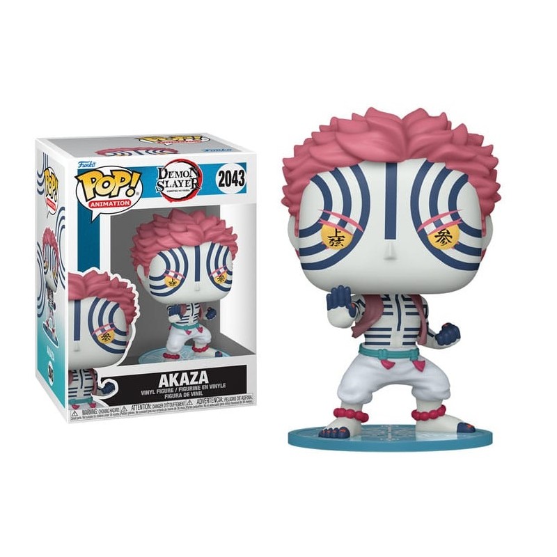 FUNKO FUNKO POP! ANIMATION DEMON SLAYER AKAZA PVC BOBBLE HEAD FIGURE