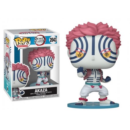 FUNKO POP! DEMON SLAYER AKAZA BOBBLE HEAD FIGURE