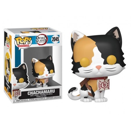 FUNKO POP! ANIMATION DEMON SLAYER CHACHAMARU PVC BOBBLE HEAD FIGURE