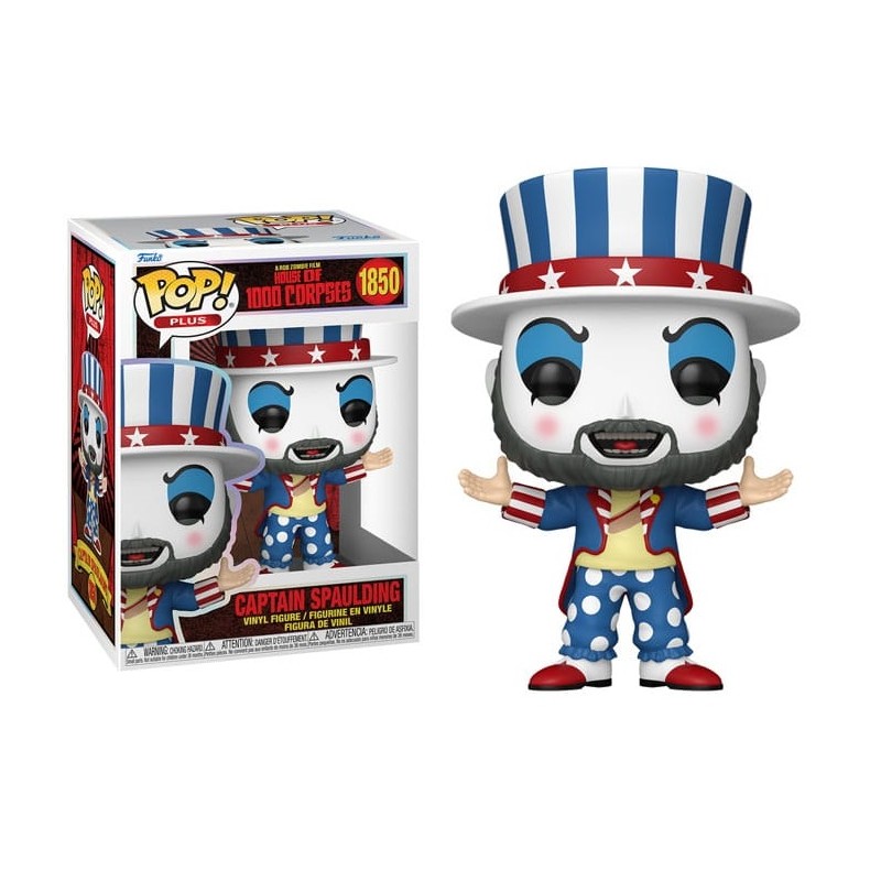 FUNKO POP! THE HOUSE OF 1000 CORPSES CAPTAIN SPAULDING BOBBLE HEAD FIGURE FUNKO