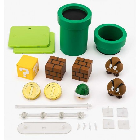 SUPER MARIO BROS PLAYSET S.H. FIGUARTS ACTION FIGURE