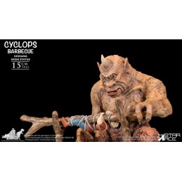 STAR ACE RAY HARRYHAUSEN CYCLOPS BARBECUE DIORAMA RESIN STATUE