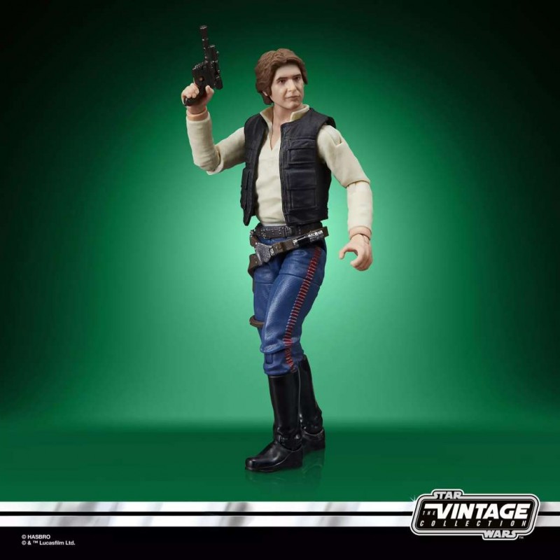 HASBRO STAR WARS HAN SOLO VINTAGE COLLECTION SERIES PVC ACTION FIGURE HASBRO STAR WARS HAN SOLO VINTAGE COLLECTION SERIES PVC ACTION FIGURE
