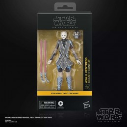 HASBRO STAR WARS THE BLACK SERIES ASAJJ VENTRESS PVC ACTION FIGURE