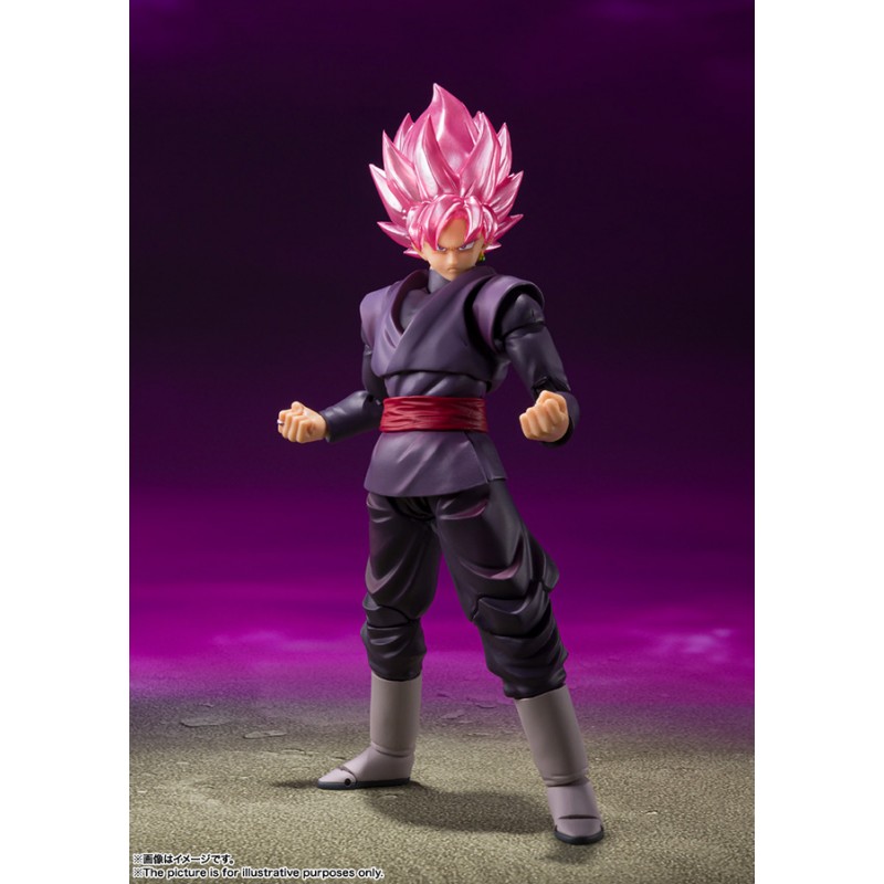 DRAGON BALL SUPER GOKU BLACK SUPER SAIYAN ROSE S.H. FIGUARTS ACTION FIGURE BANDAI DRAGON BALL SUPER GOKU BLACK SUPER SAIYAN ROSE S.H. FIGUARTS ACTION FIGURE BANDAI