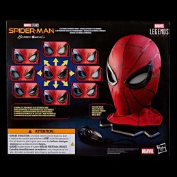 MARVEL LEGENDS SPIDER-MAN HOMECOMING EXPRESSIVE MASK HELMET REPLICA HASBRO