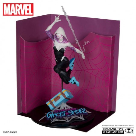 MARVEL COLLECTION PVC STATUE GHOST-SPIDER (AMAZING SPIDER-MAN 1) 1/10 STATUA FIGURE
