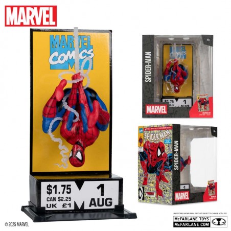 MARVEL COLLECTION PVC STATUE SPIDER-MAN CORNER BOX 1/10 STATUA FIGURE
