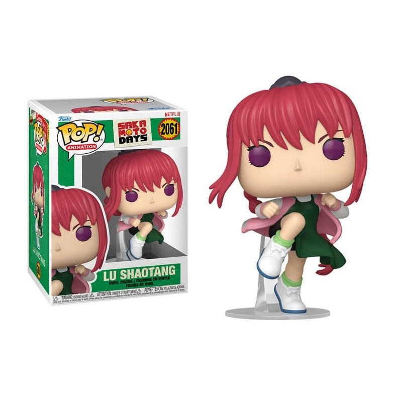 FUNKO FUNKO POP! ANIMATION SAKAMOTO DAYS LU SHAOTANG PVC BOBBLE HEAD FIGURE FUNKO FUNKO POP! ANIMATION SAKAMOTO DAYS LU SHAOTANG PVC BOBBLE HEAD FIGURE