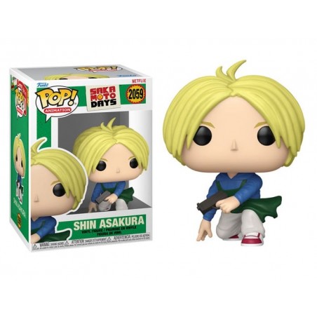 FUNKO POP! ANIMATION SAKAMOTO DAYS SHIN ASAKURA PVC BOBBLE HEAD FIGURE