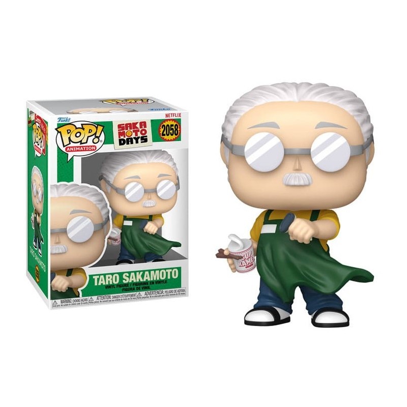 FUNKO FUNKO POP! ANIMATION SAKAMOTO DAYS TARO SAKAMOTO PVC BOBBLE HEAD FIGURE FUNKO FUNKO POP! ANIMATION SAKAMOTO DAYS TARO SAKAMOTO PVC BOBBLE HEAD FIGURE