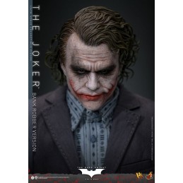THE DARK KNIGHT MOVIE MASTERPIECE THE JOKER BANK ROBBER VER. 30CM ACTION FIGURE HOT TOYS