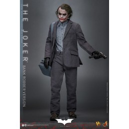 THE DARK KNIGHT MOVIE MASTERPIECE THE JOKER BANK ROBBER VER. 30CM ACTION FIGURE HOT TOYS
