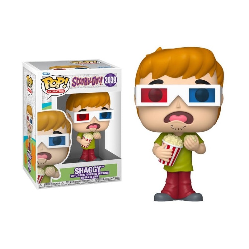 FUNKO FUNKO POP! ANIMATION SCOOBY-DOO SHAGGY PVC BOBBLE HEAD FIGURE FUNKO FUNKO POP! ANIMATION SCOOBY-DOO SHAGGY PVC BOBBLE HEAD FIGURE