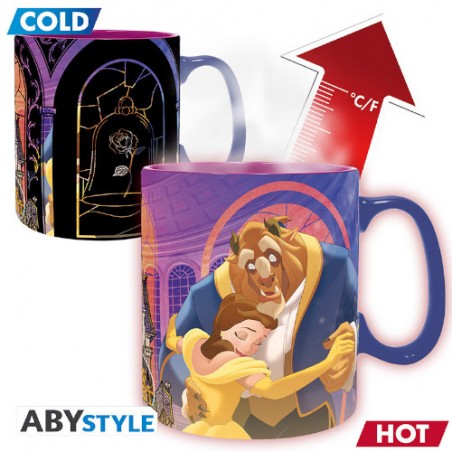 DISNEY LA BELLA E LA BESTIA TAZZA CAMBIACOLORE 460ML